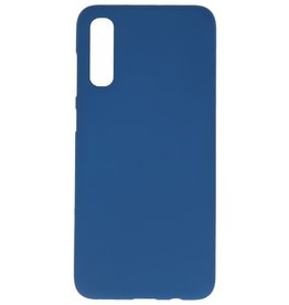 Custodia in TPU a colori per Samsung Galaxy A70s Navy