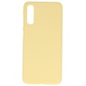 Farve TPU taske til Samsung Galaxy A70s gul