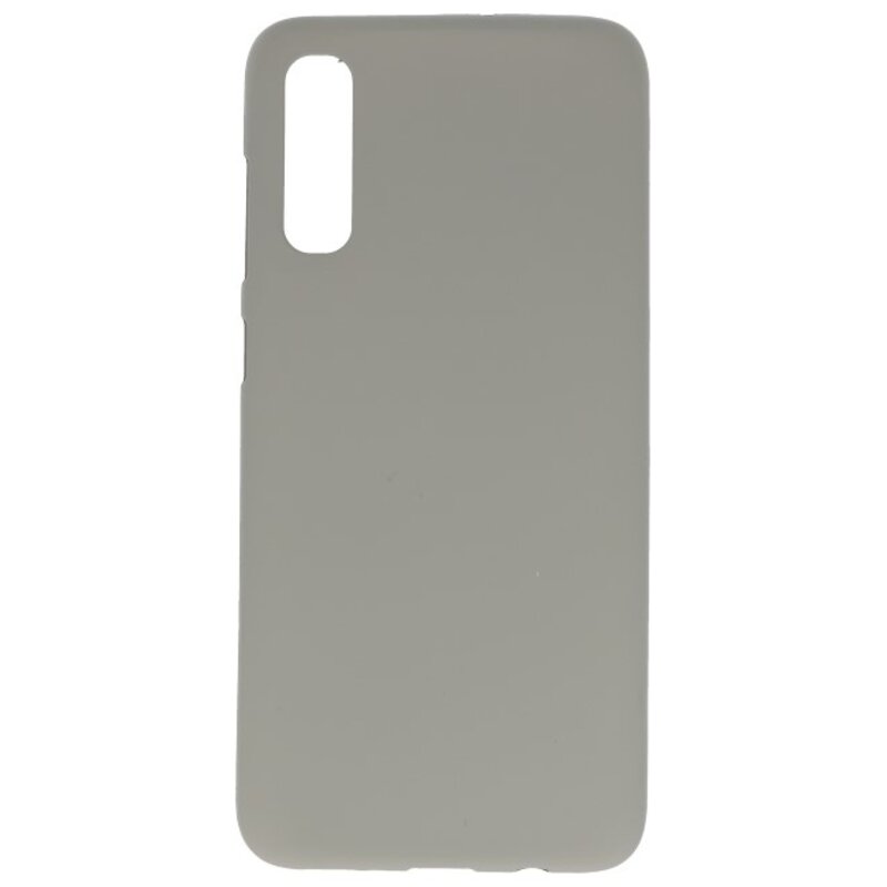Color TPU Hoesje voor Samsung Galaxy A70s Grijs
