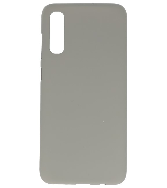 Funda de TPU en color para Samsung Galaxy A70s gris