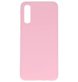 Color TPU Hoesje voor Samsung Galaxy A70s Roze