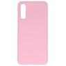 Custodia in TPU a colori per Samsung Galaxy A70s rosa