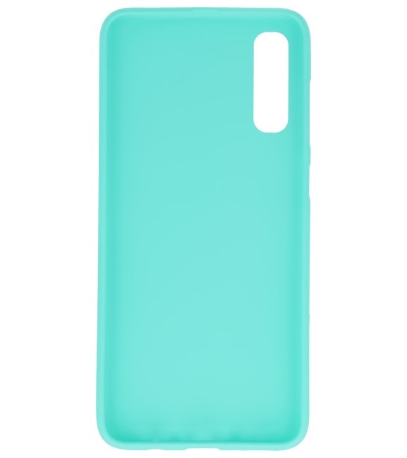 Color TPU Hoesje voor Samsung Galaxy A70s Turquoise