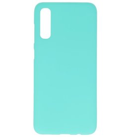 Color TPU Hoesje voor Samsung Galaxy A70s Turquoise