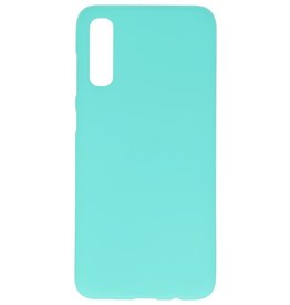 Coque en TPU couleur pour Samsung Galaxy A70s Turquoise