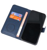 Luksus tegnebog til iPhone 11 Navy