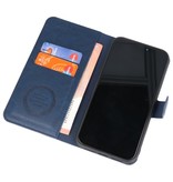 Luxus Wallet Case für das iPhone 11 Navy