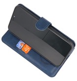 Funda billetera de lujo para iPhone 11 azul marino