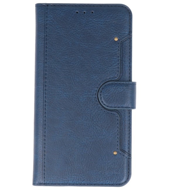 Luxury Wallet Case for iPhone 11 Navy