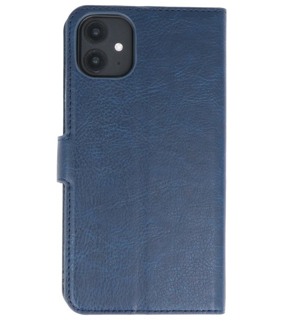 Custodia a portafoglio di lusso per iPhone 11 Navy