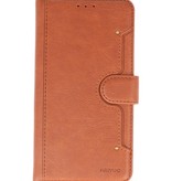 Luksus tegnebog til iPhone 11 Brun