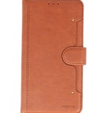 Luxury Wallet Case for iPhone 11 Brown