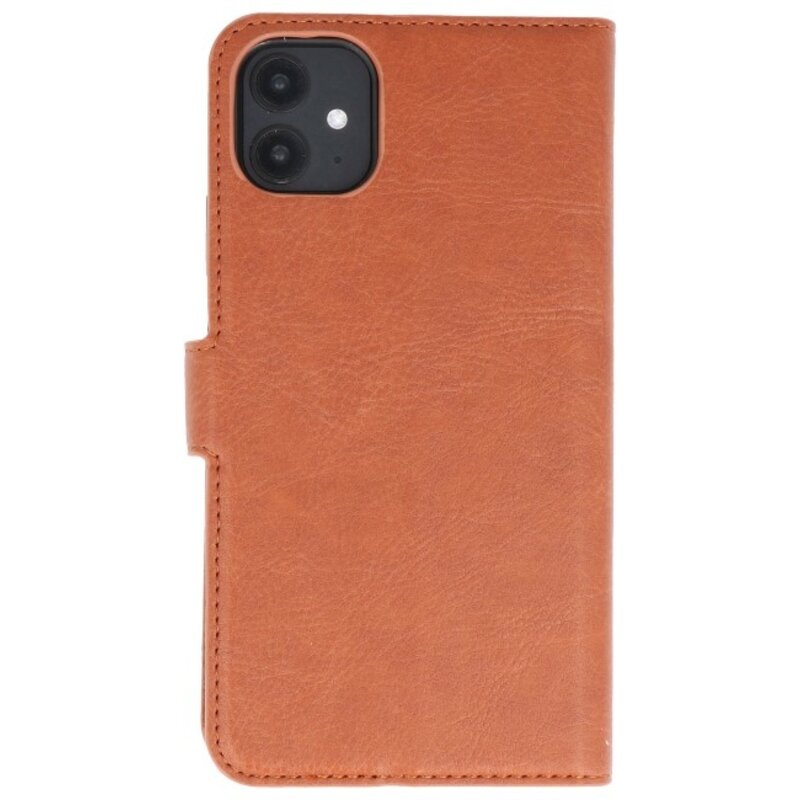 Luxury Wallet Case for iPhone 11 Brown