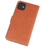 Luxury Wallet Case for iPhone 11 Brown