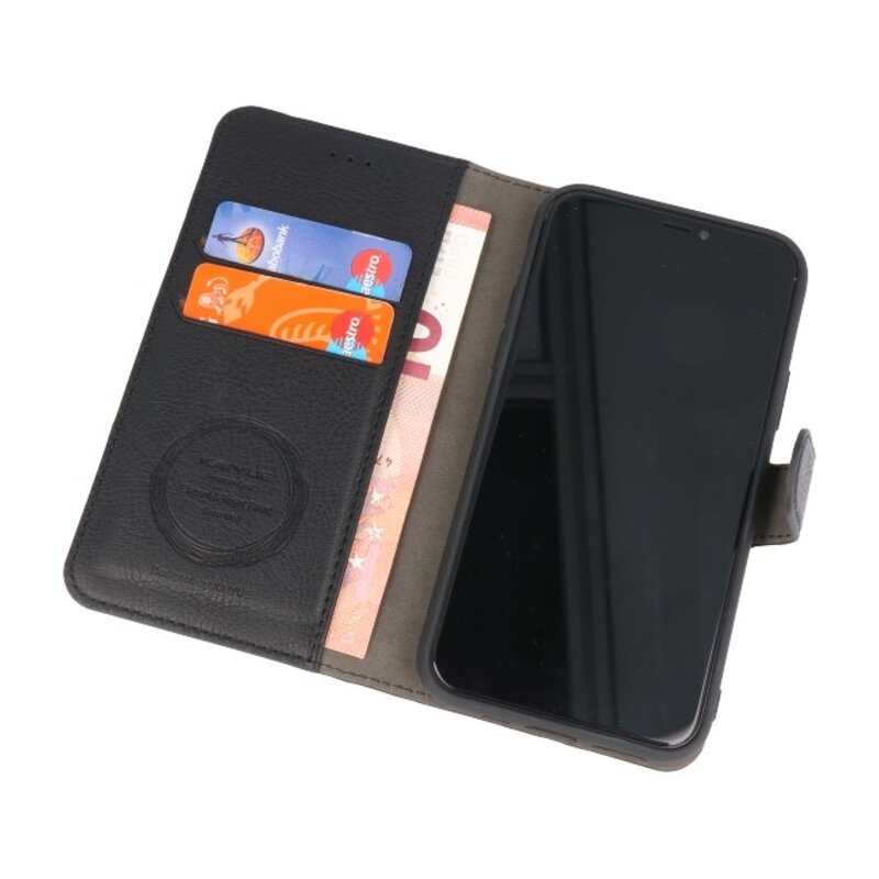 Luxus Brieftasche für iPhone 11 Pro Schwarz