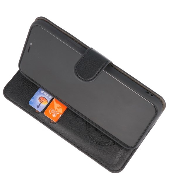 Funda billetera de lujo para iPhone 11 Pro Black