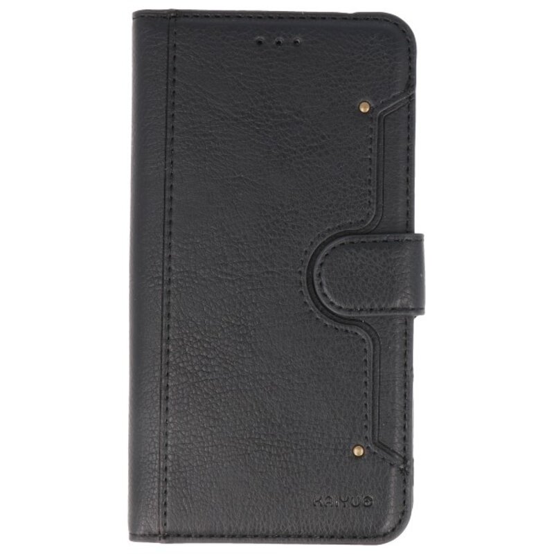 Funda billetera de lujo para iPhone 11 Pro Black