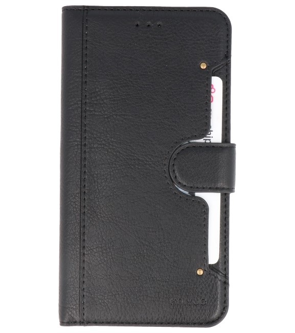 Funda billetera de lujo para iPhone 11 Pro Black