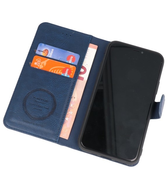 Luxury Wallet Case for iPhone 11 Pro Navy