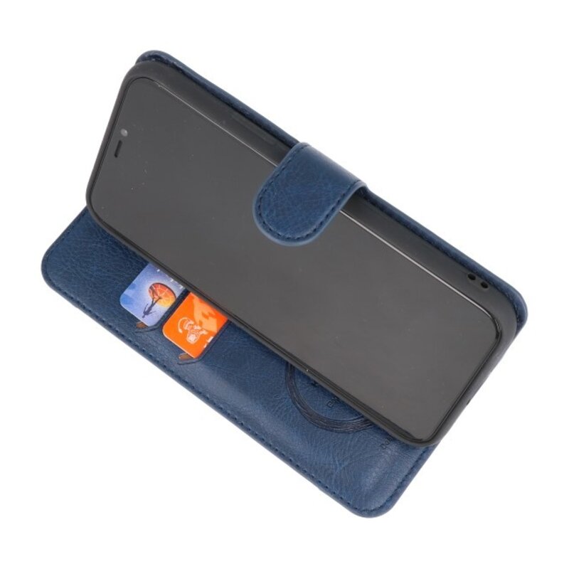 Funda billetera de lujo para iPhone 11 Pro Navy