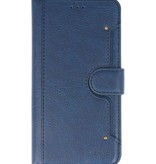 KAIYUE Luxe Portemonnee Hoesje voor iPhone 11 Pro Navy