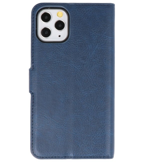 KAIYUE Luxe Portemonnee Hoesje voor iPhone 11 Pro Navy