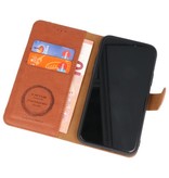 Luxury Wallet Case for iPhone 11 Pro Brown