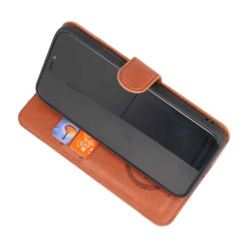 Luxury Wallet Case for iPhone 11 Pro Brown