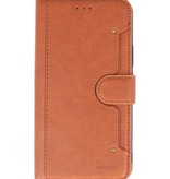 Étui portefeuille de luxe pour iPhone 11 Pro marron