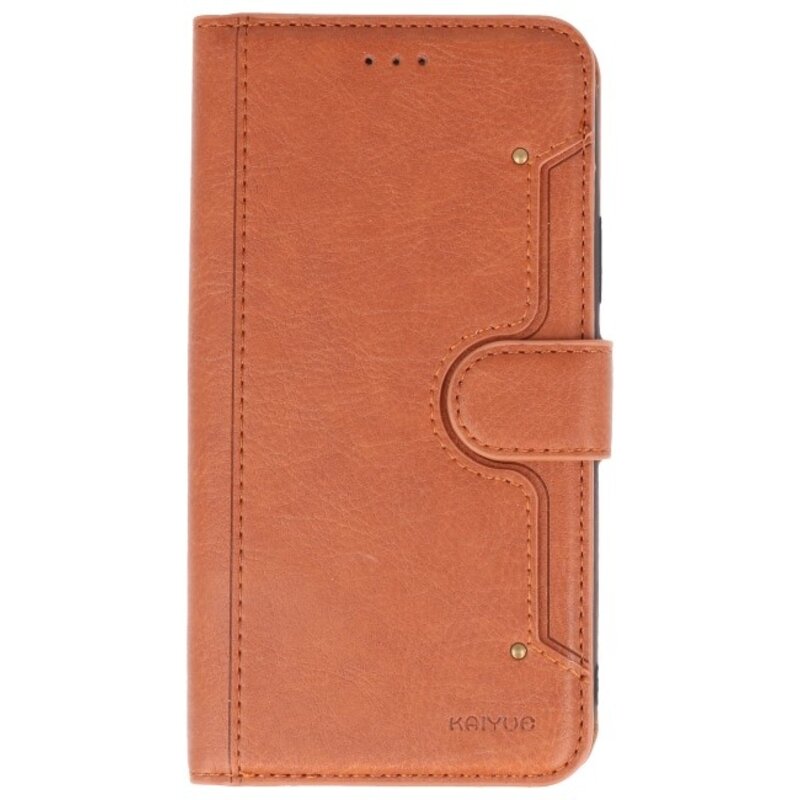 Luxury Wallet Case for iPhone 11 Pro Brown