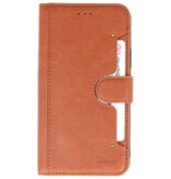 Luxury Wallet Case for iPhone 11 Pro Brown