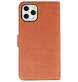 Luxury Wallet Case for iPhone 11 Pro Brown