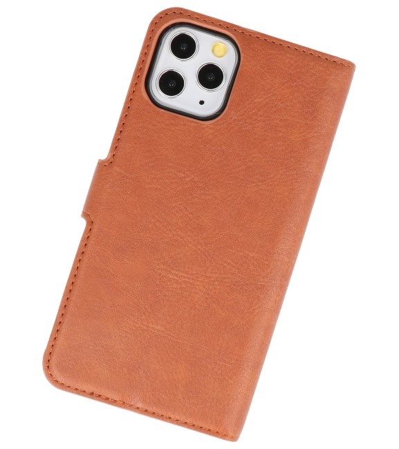 Luxury Wallet Case for iPhone 11 Pro Brown