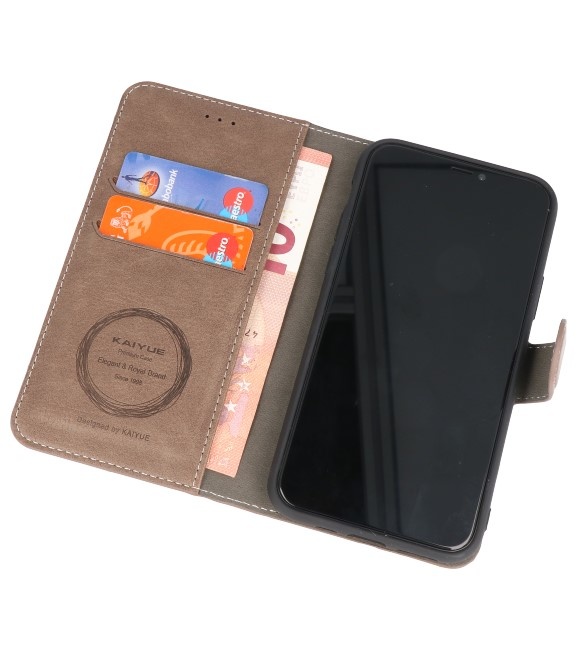 Luxury Wallet Case for iPhone 11 Pro Gray