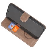 KAIYUE Luxe Portemonnee Hoesje voor iPhone 11 Pro Grijs