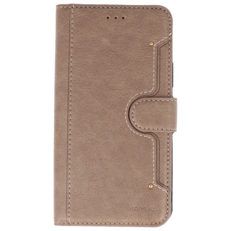 Luxury Wallet Case for iPhone 11 Pro Gray