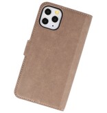 Luxury Wallet Case for iPhone 11 Pro Gray