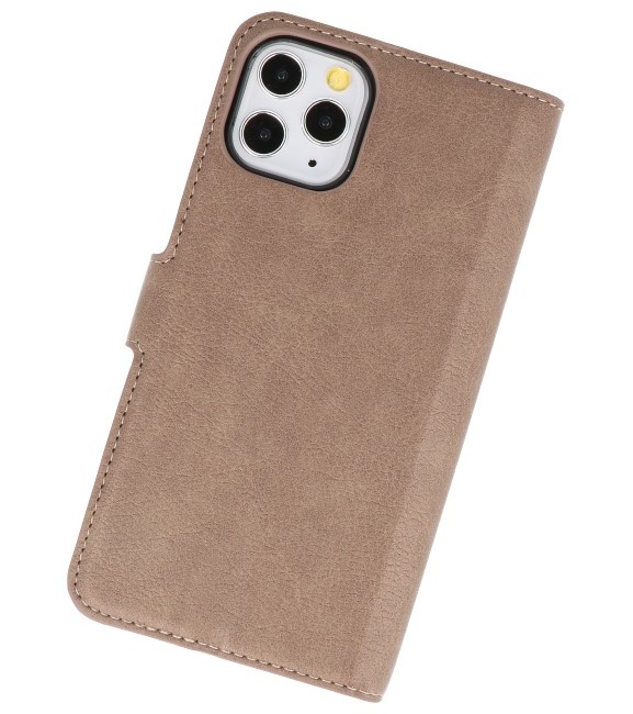 Luxury Wallet Case for iPhone 11 Pro Gray