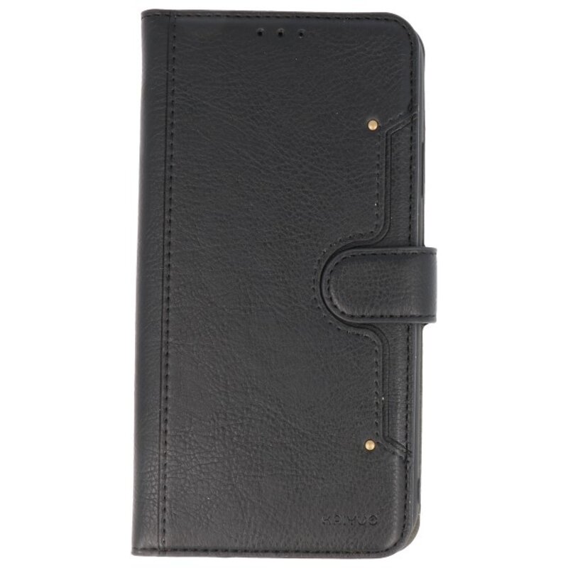 Custodia a portafoglio di lusso per iPhone 11 Pro Max nera