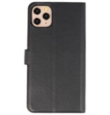Funda billetera de lujo para iPhone 11 Pro Max Black
