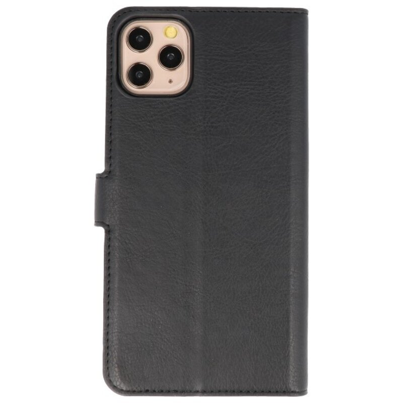 KAIYUE Luxe Portemonnee Hoesje voor iPhone 11 Pro Max Zwart