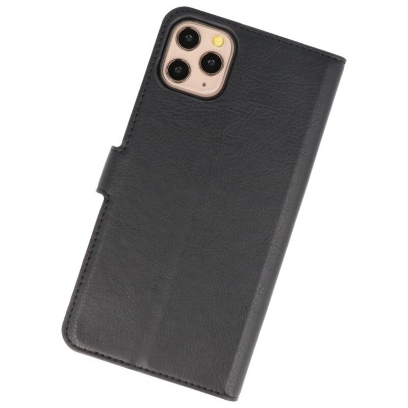 Funda billetera de lujo para iPhone 11 Pro Max Black