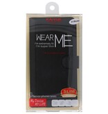 Funda billetera de lujo para iPhone 11 Pro Max Black