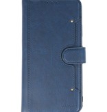 Luxus Brieftasche für iPhone 11 Pro Max Navy