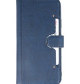 KAIYUE Luxe Portemonnee Hoesje voor iPhone 11 Pro Max Navy