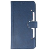 Étui portefeuille de luxe pour iPhone 11 Pro Max Navy
