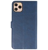 Funda billetera de lujo para iPhone 11 Pro Max Navy