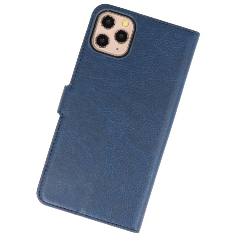 Funda billetera de lujo para iPhone 11 Pro Max Navy