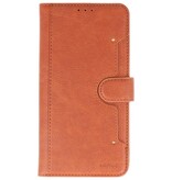 Custodia a portafoglio di lusso per iPhone 11 Pro Max marrone