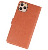 Luxury Wallet Case for iPhone 11 Pro Max Brown